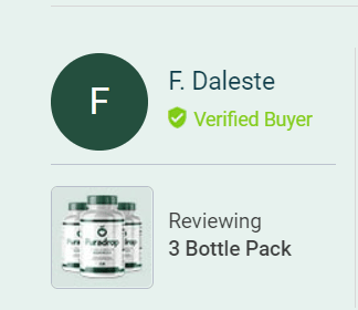 Puradrop review by F. Daleste