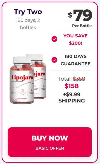 buy lipojaro 2 bottles