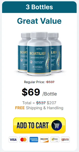 sciatilief 3 bottles price
