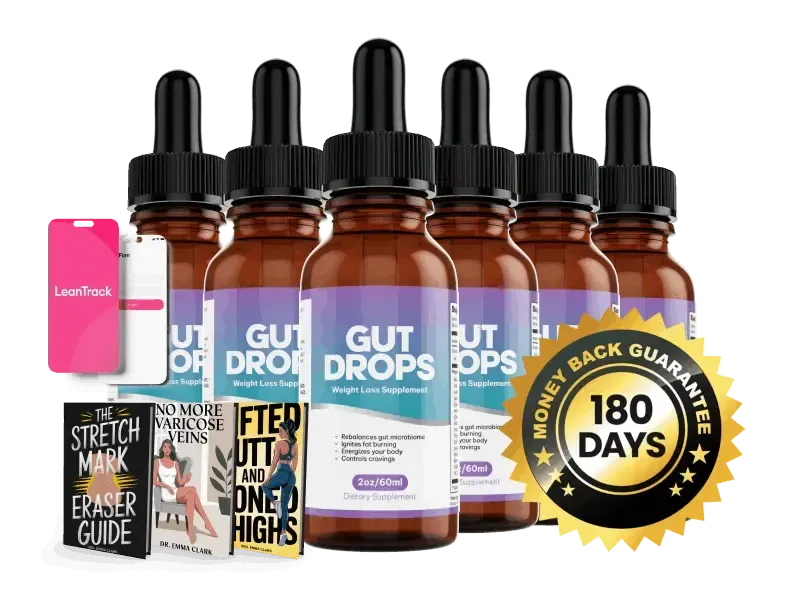 gut drops 6 bottes
