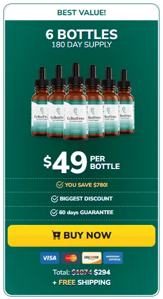 echofree 6 bottles price