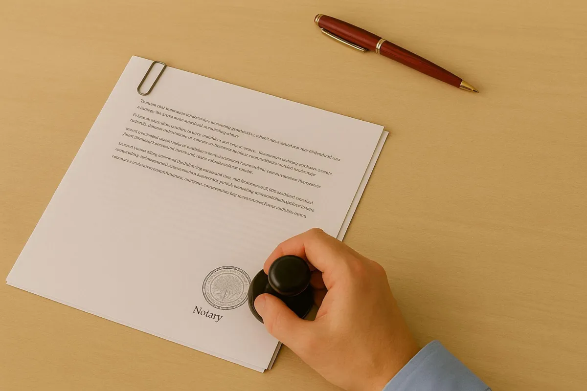 General Notary Services