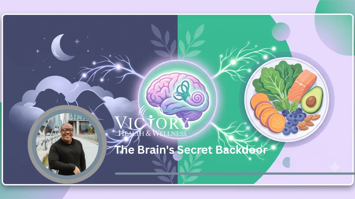 The Brain’s Secret Backdoor: Why Your Dinner and Sleep Habits Dictate Longevity
