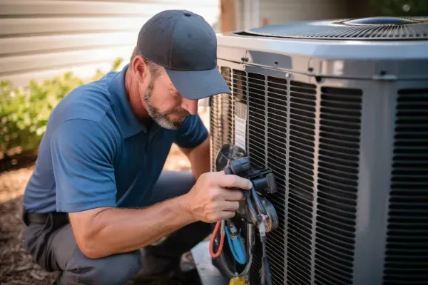 worker HVAC Contractor Bethesda