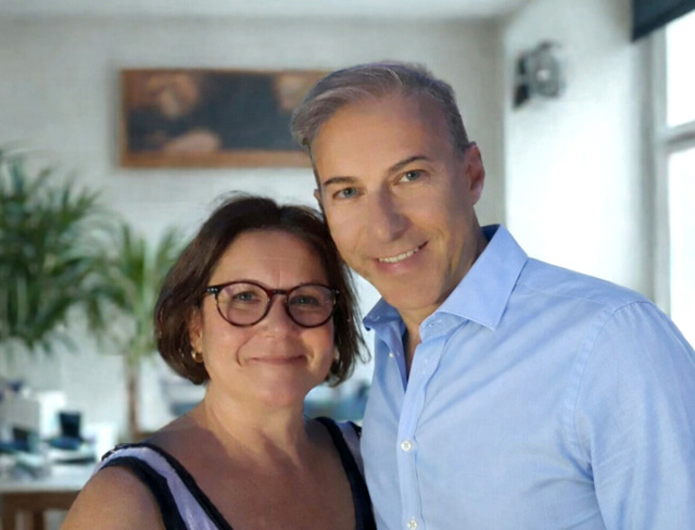 Portrait of Corinne and Olivier