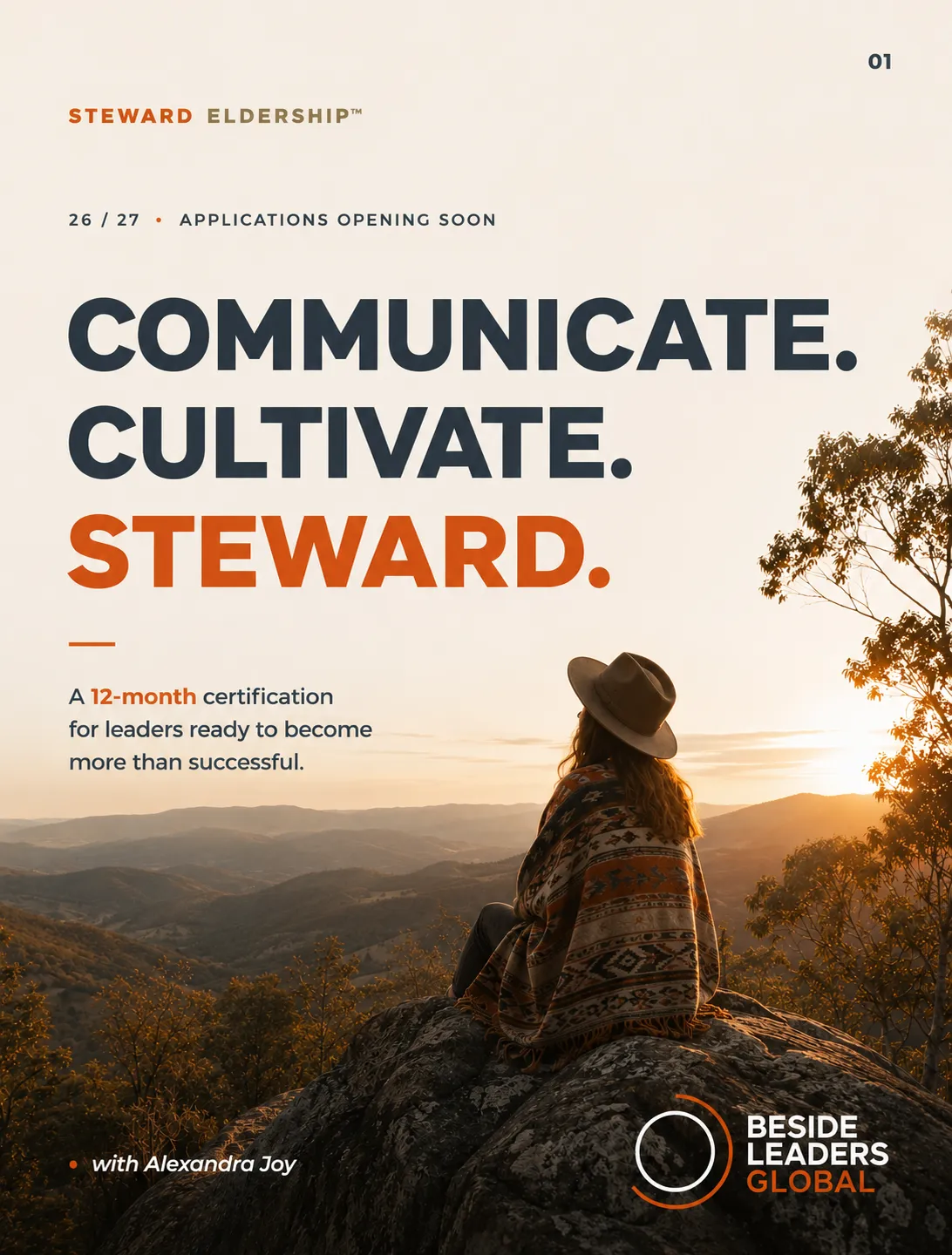 Steward Eldership™  Three Thresholds. One Deeper Way to Lead.