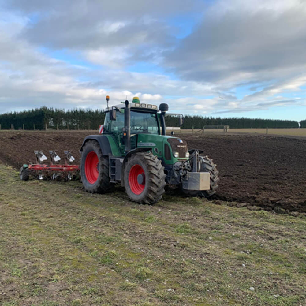 : ploughing and cultivation tractor Selwyn Canterbury farmland