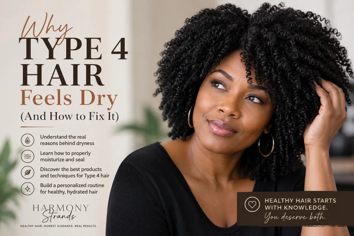 Why Type 4 Hair Feels Dry and How to Fix It