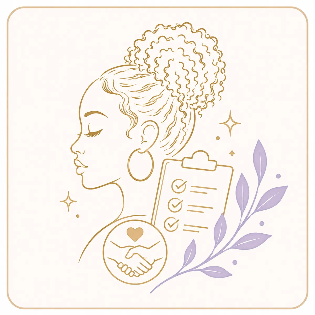 New client hair and scalp services at Harmony Strands
