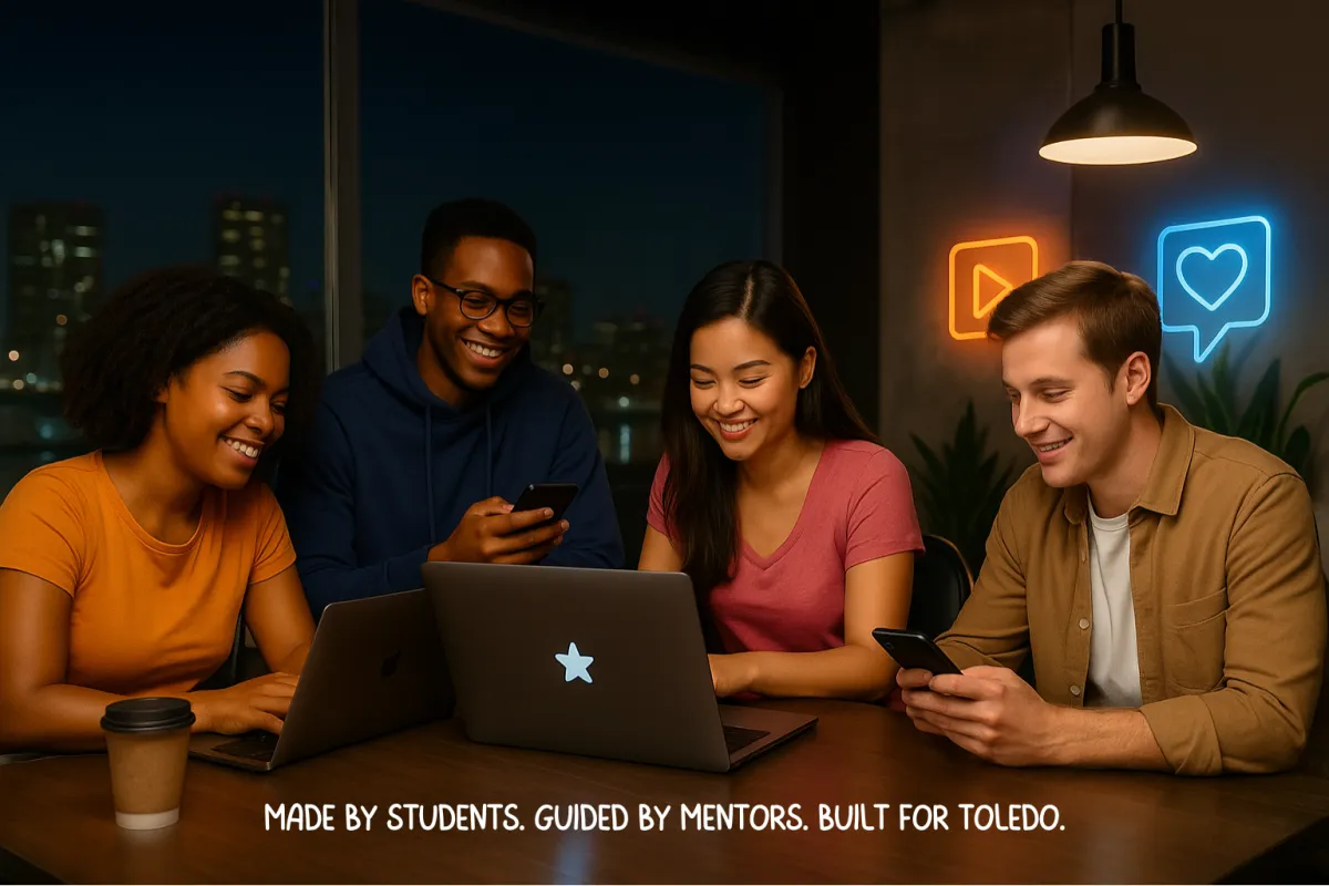 Students brainstorming ideas