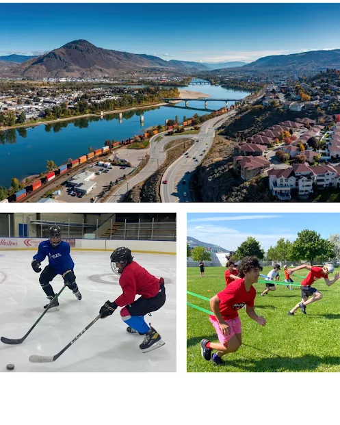 Kamloops Hockey Camp, On Ice, Dryland & Cityscape