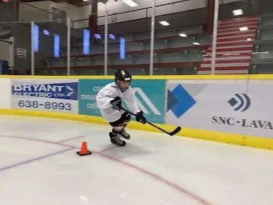 Young Hockey Player