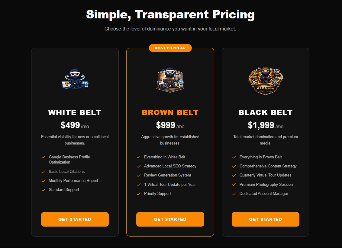Pricing and Packages