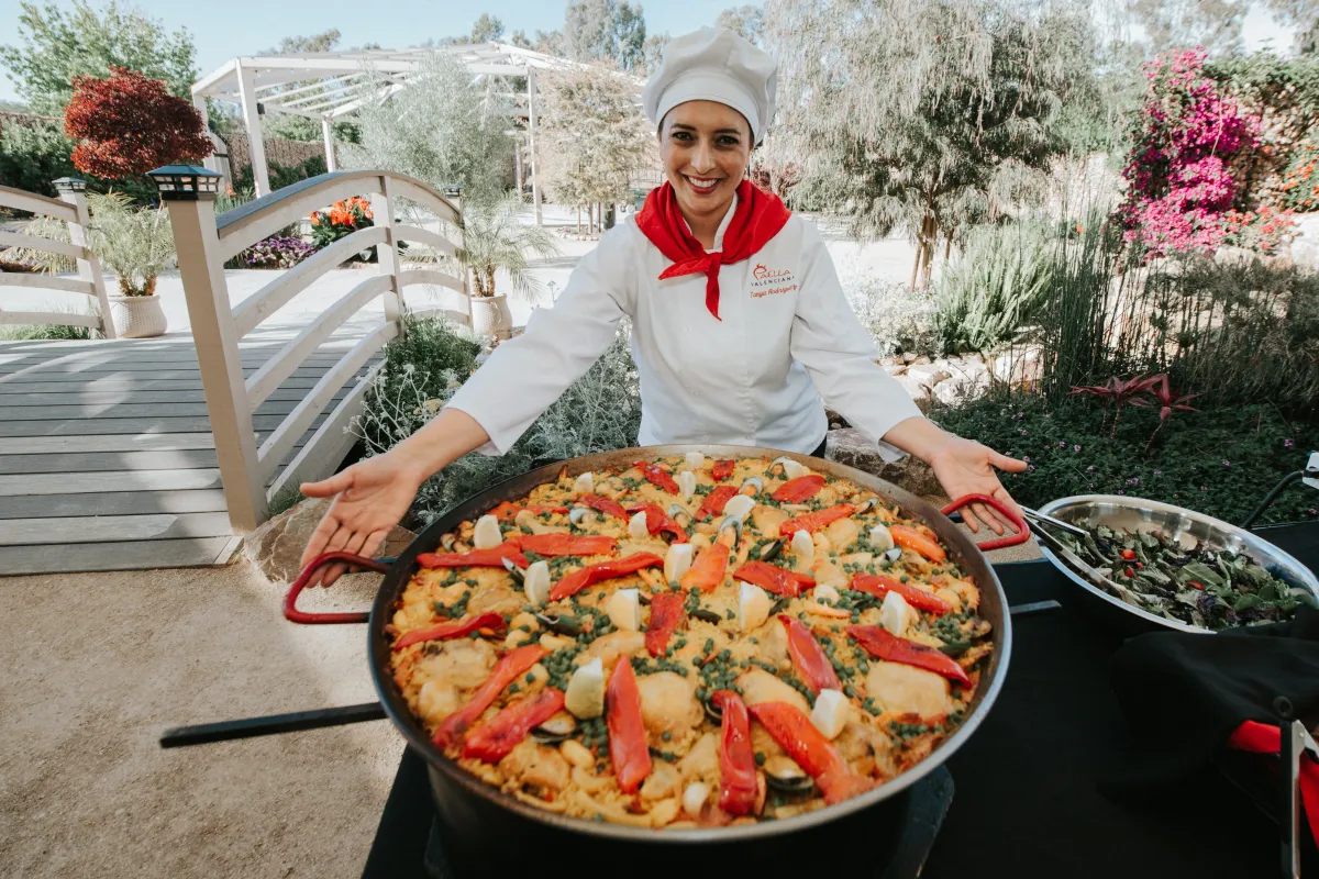 Chicken and Seafood Paella Valenciana
