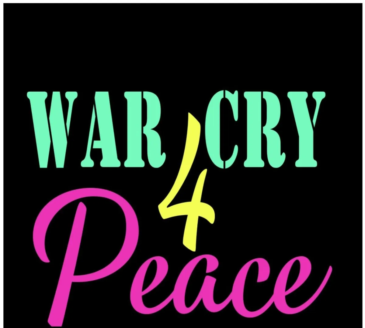 War Cry 4 Peace Brand Logo