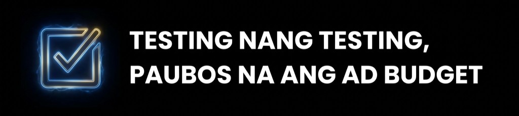 Testing Nang Testing, Paubos na ang AD Budget