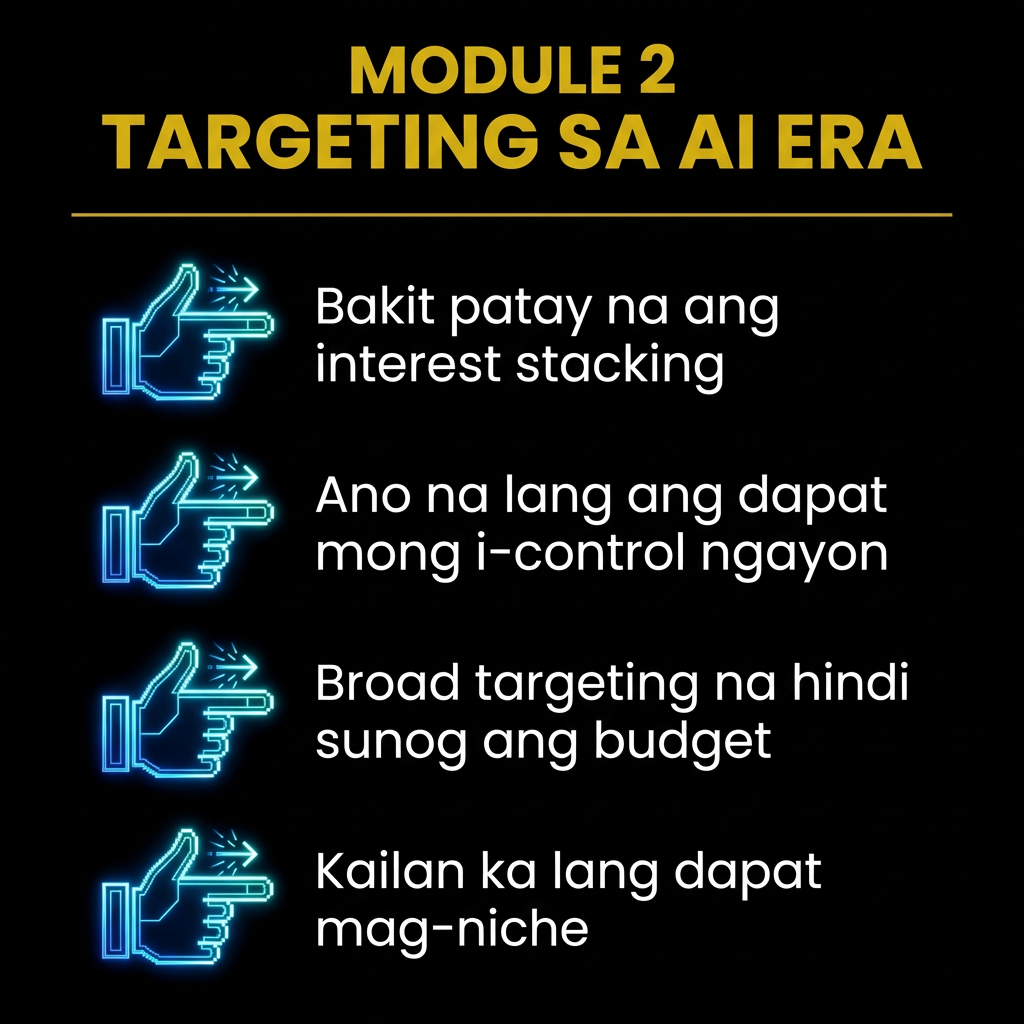 Module 2  - Targeting sa AI ERA