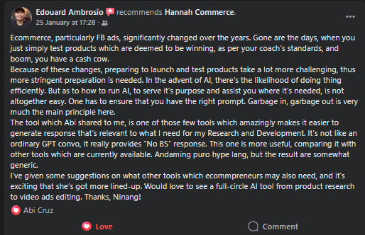 It is exciting that she got more lined-up!