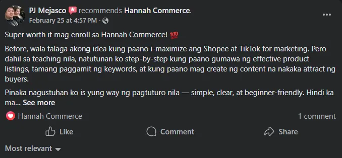 Hindi ka mahihiya magtanong kasi very supportive sila