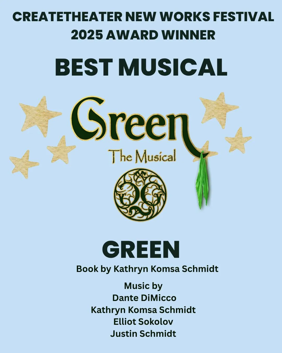 Createtheaer New Works Festival Best Musical Award