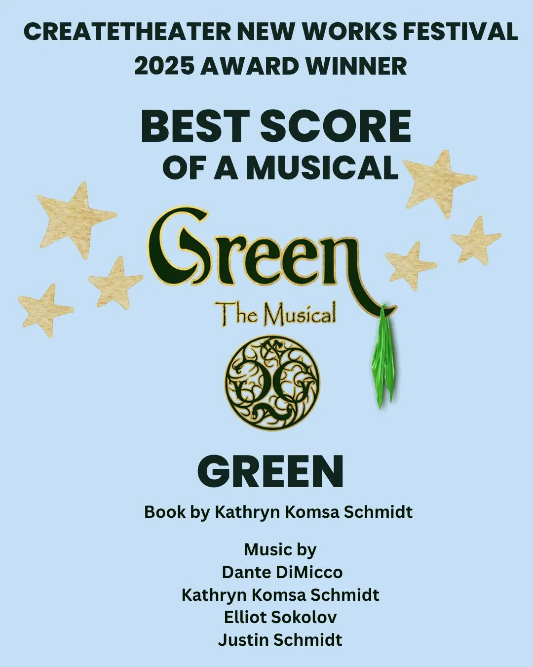 Createtheaer New Works Festival Best Score Award