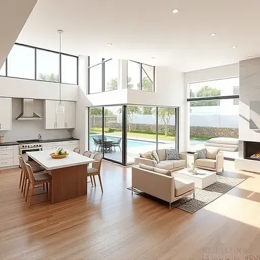 Completed home remodeling in Coral Springs, FL showcasing modern design elements and stylish decor.