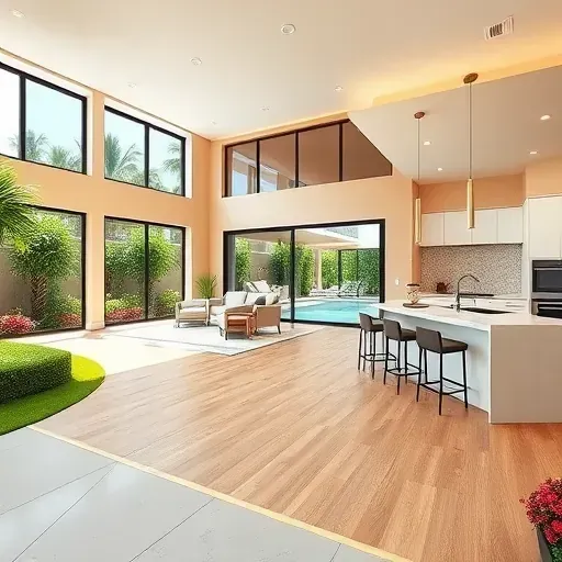 Completed home remodeling in Coral Springs, FL showcasing elegant interiors and modern design elements.