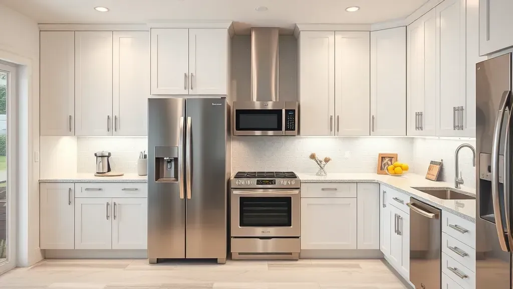 Kitchen Appliance Installation projects in Coral Springs FL showcasing modern designs and professional setup