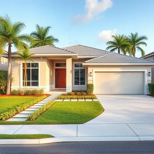 Stunning Coral Springs FL home remodel showcasing modern design and elegant finishes with no people present.