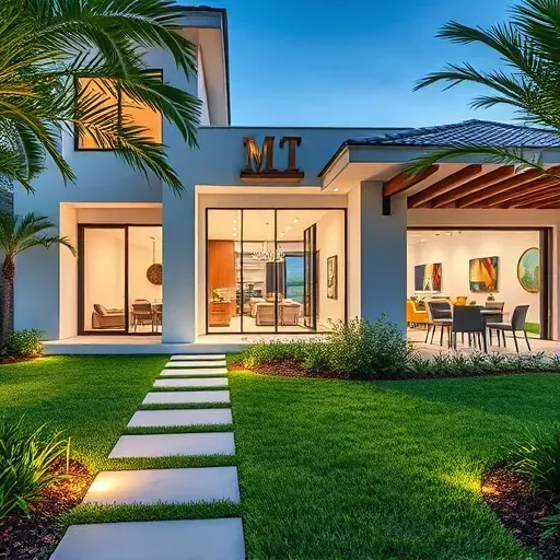 Remodeled interior space in Coral Springs, FL showcasing modern design and elegant finishes with no people present.