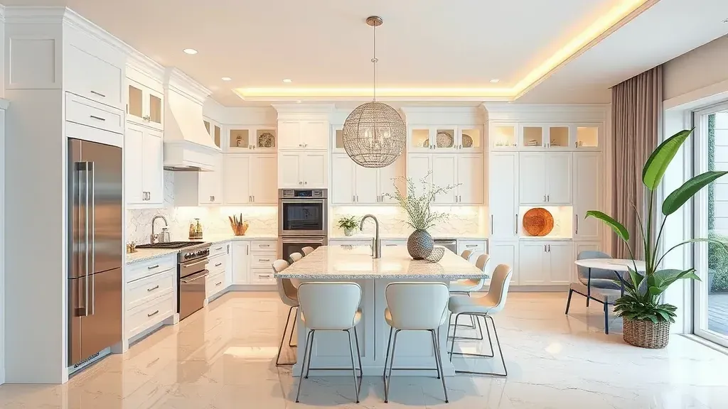 Remodeling in Miami-Dade County FL showcasing modern kitchen design and renovations.