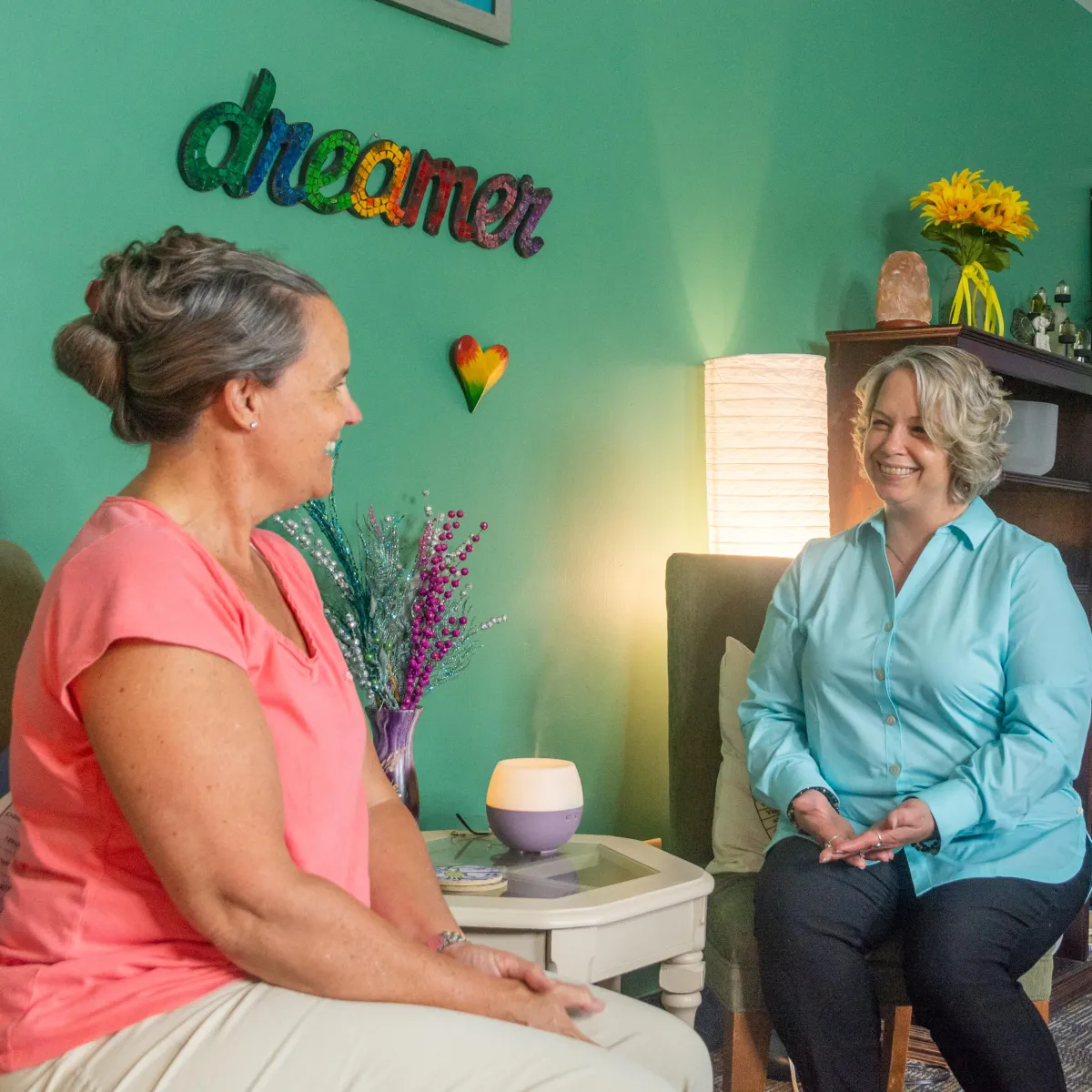 Visual representation of the human biofield and energy healing techniques