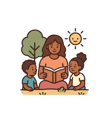 outdoor-first childcare, childcare in Carrollton, Blossom Grove Academy outdoor play.