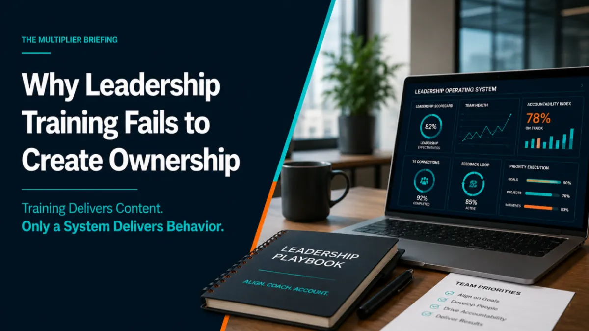Why Leadership Training Fails