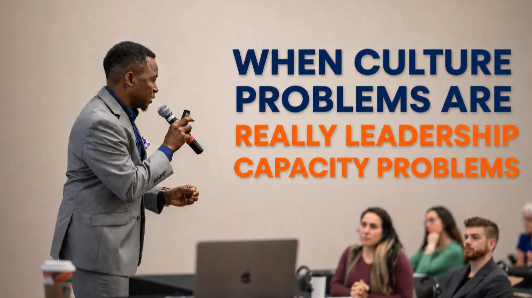 When Culture Problems Are Really Leadership Capacity Problems