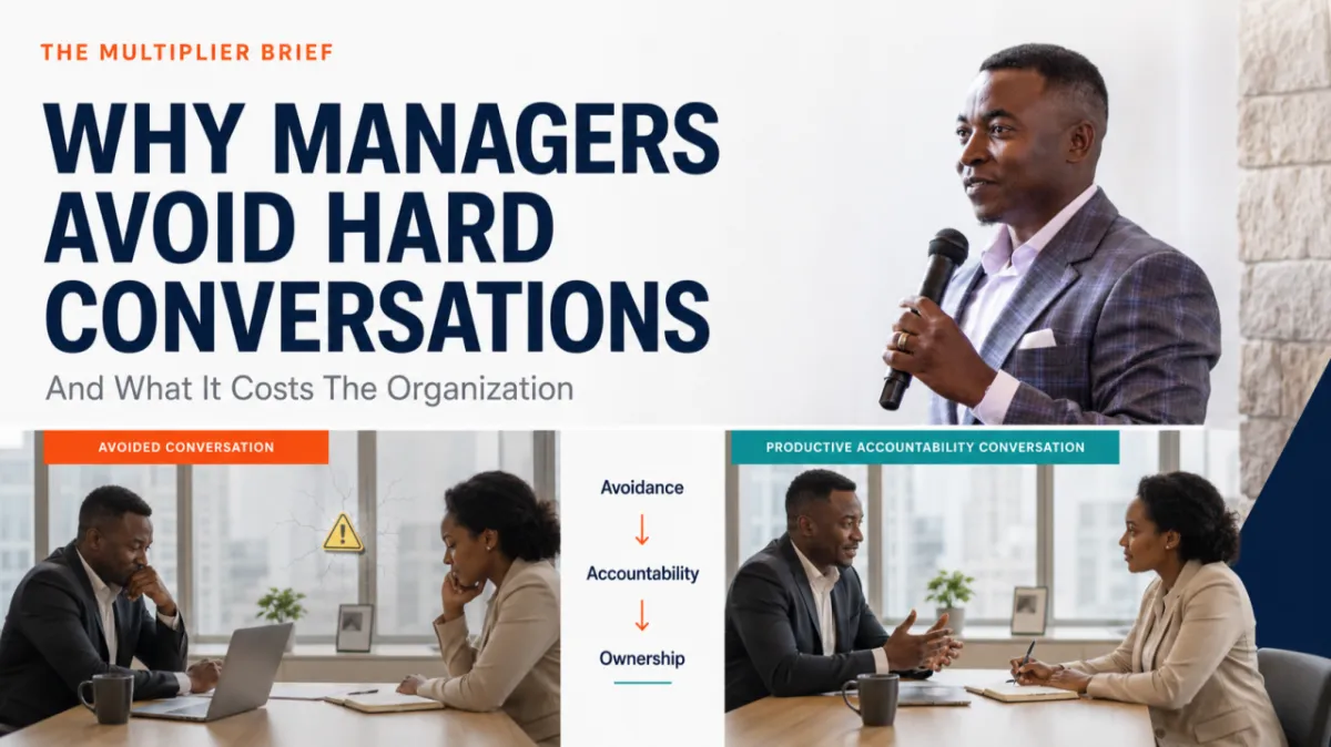 Why Managers Avoid Hard Conversations