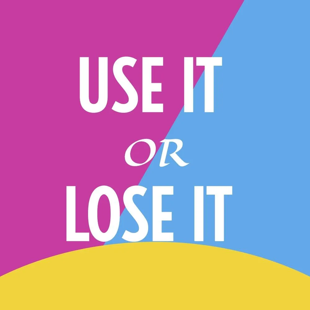 This is the Use It or Lose It: Your Most Capable Body online learning course logo. 