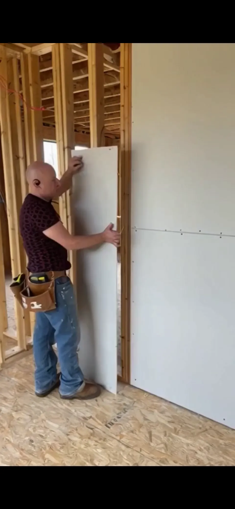 "Professional drywall installation in Burnaby by Ibanez Walls & Ceilings."