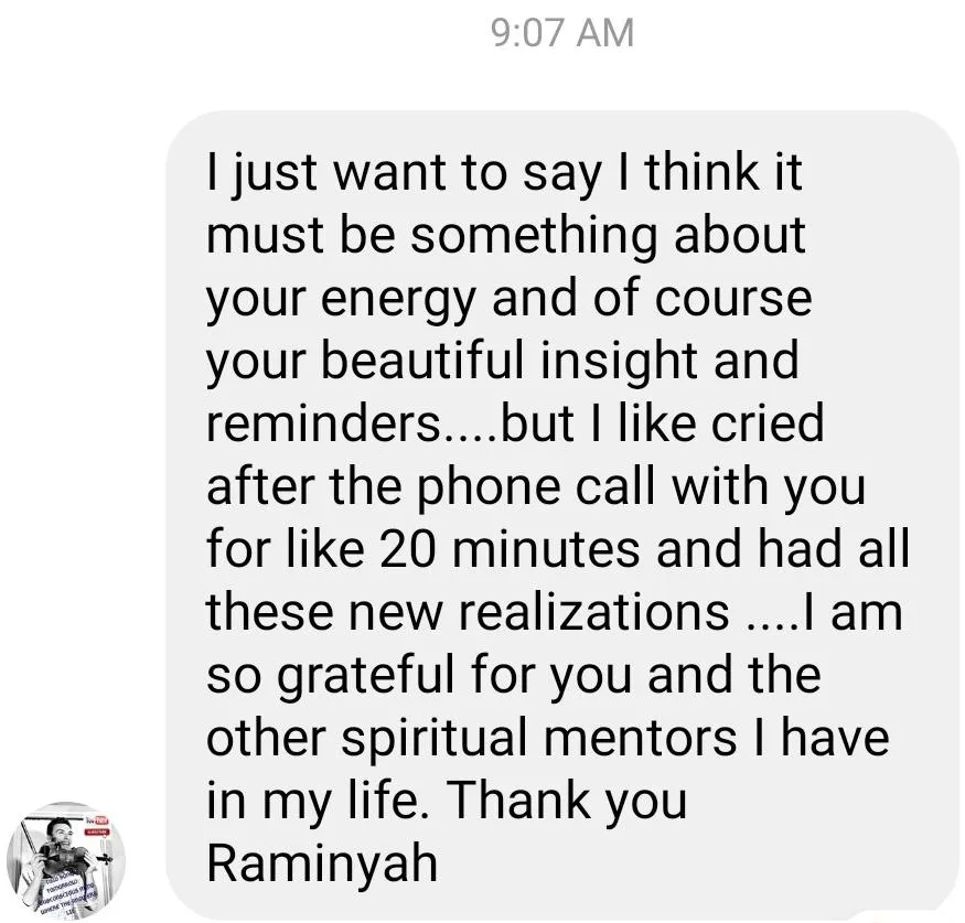 Wombniversity School of Thought student testimony regarding the efficacy of the Subconscious Patterning Script and spiritual science methodology for personal sovereignty..