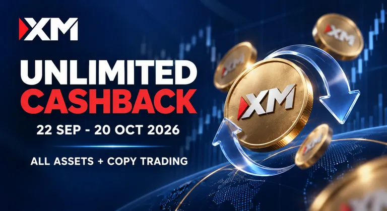 XM Unlimited Cashback Promotion for September and October 2026
