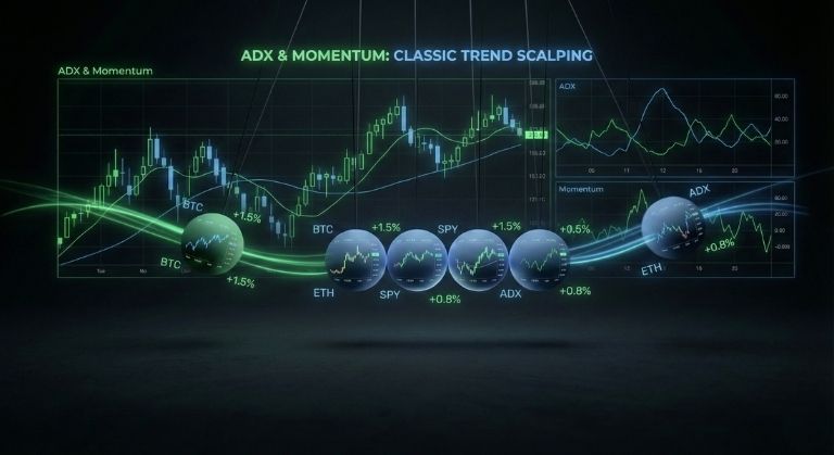ADX & Momentum: Classic Trend Scalping