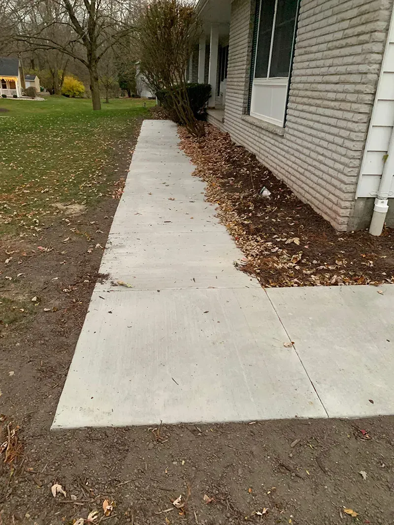 Lansing Concrete builds and installs pathway