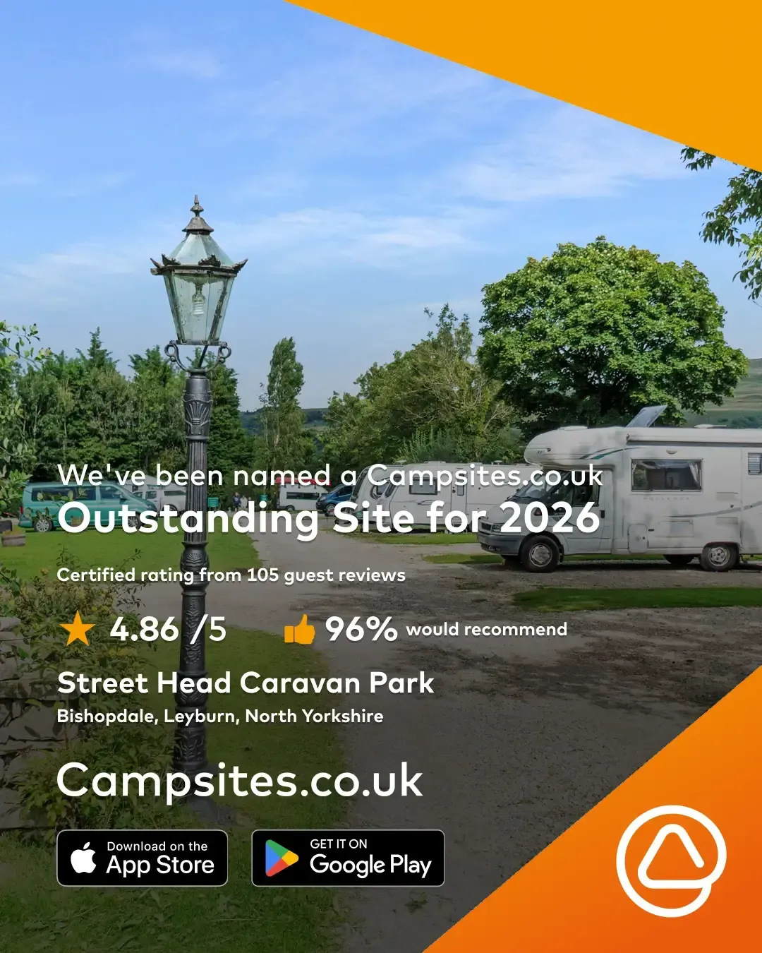 Outstanding yorkshire dales campsites 2026