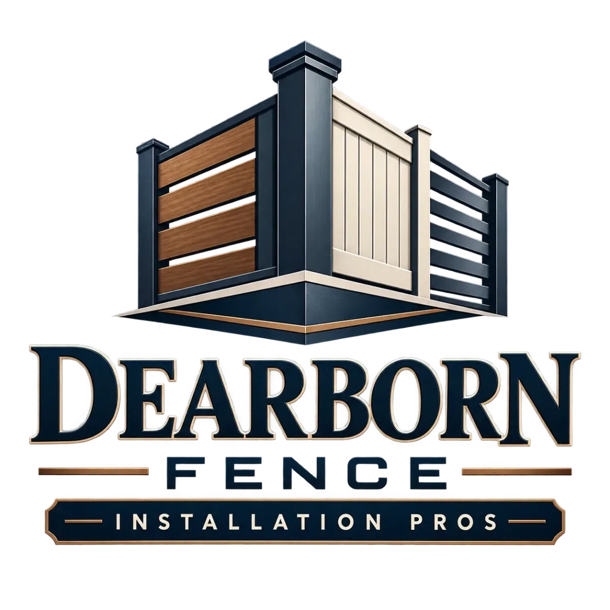 Professional fence installation services in Dearborn, Michigan.