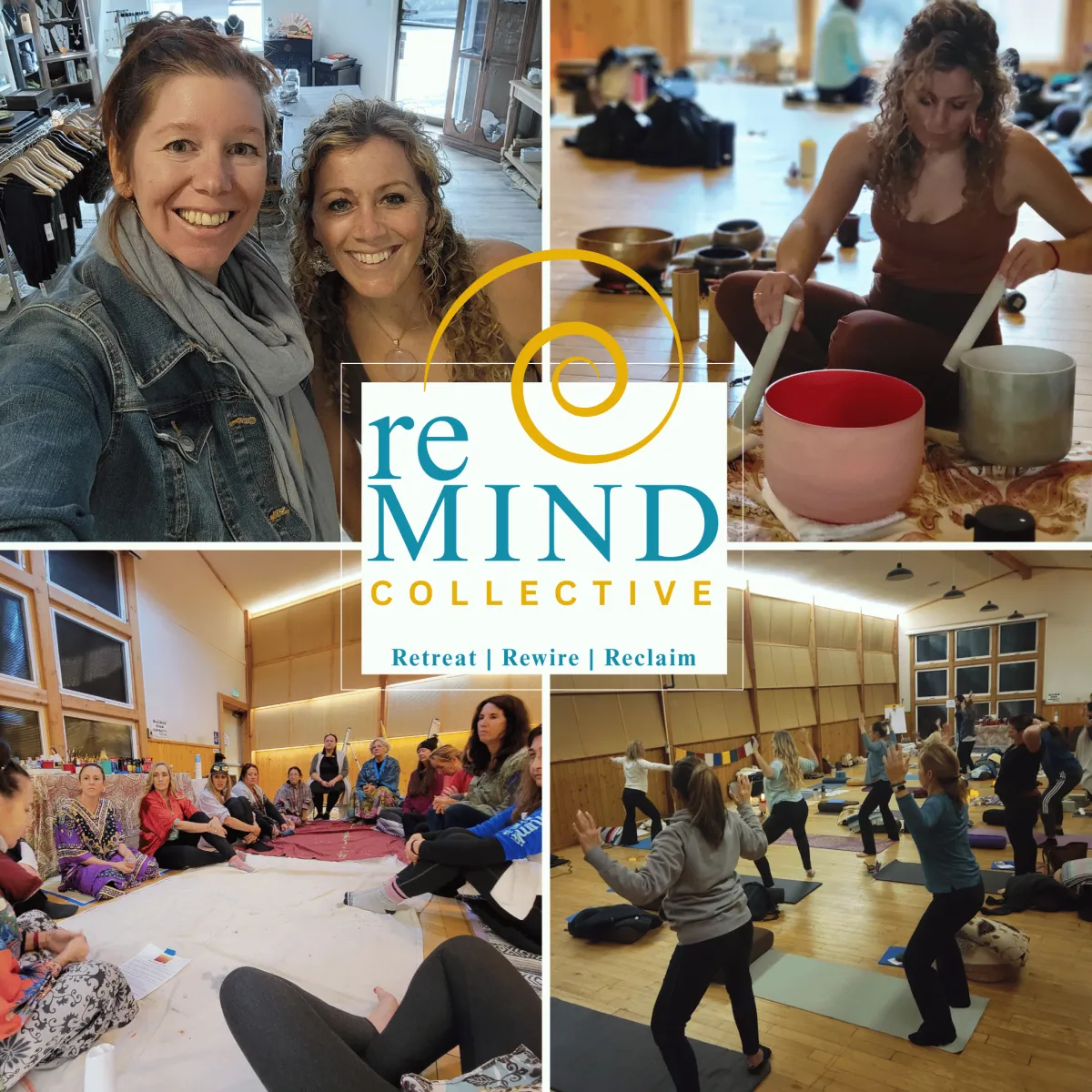 Stephanie Gibson and Jena Baird retreat facilitators