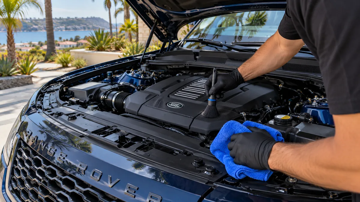 Engine Bay Cleaning