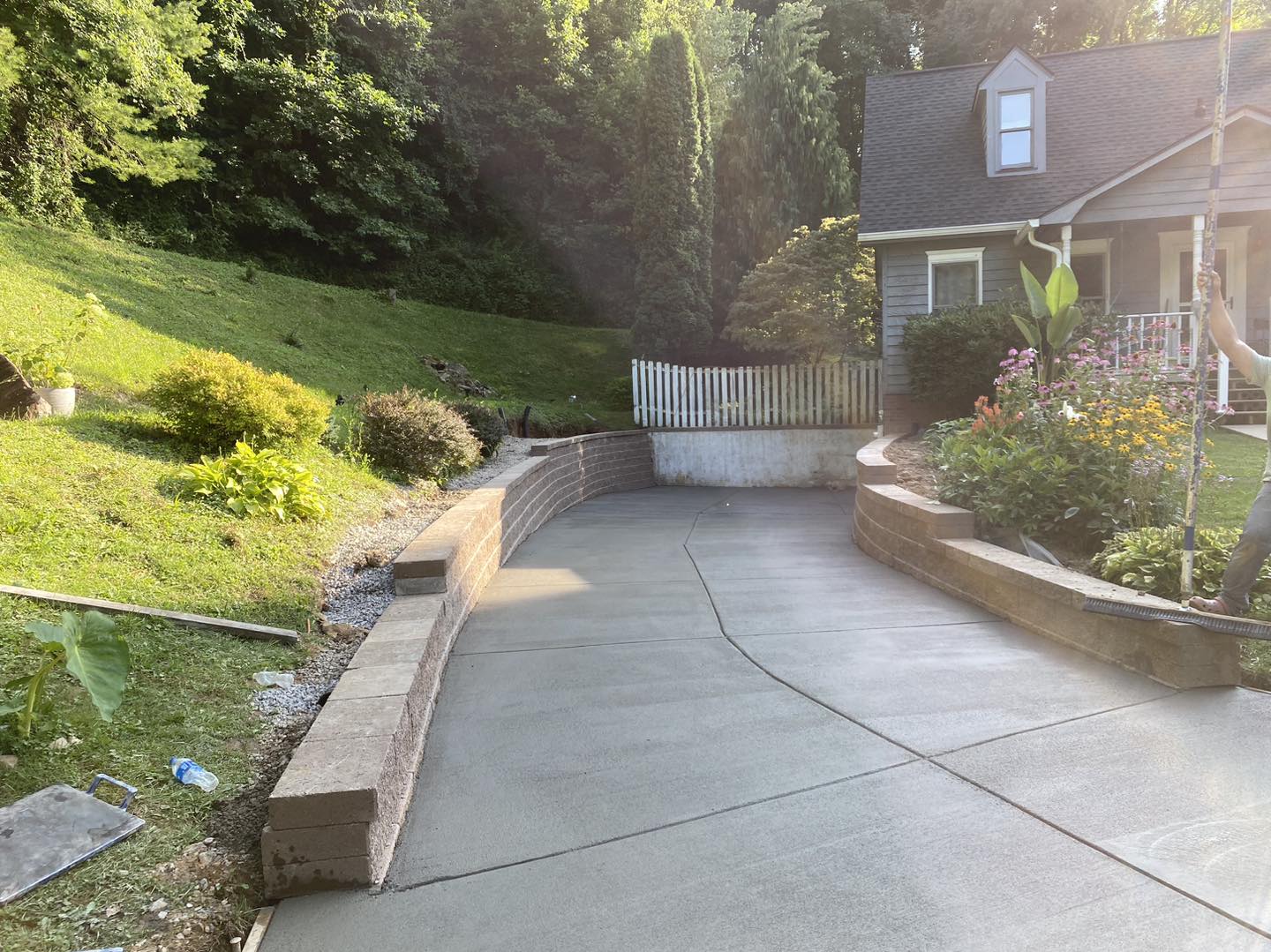 Concrete Driveways in Asheville, NC