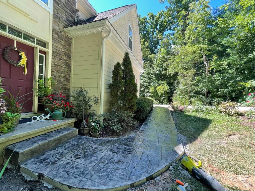Decorative Concrete in Asheville, NC
