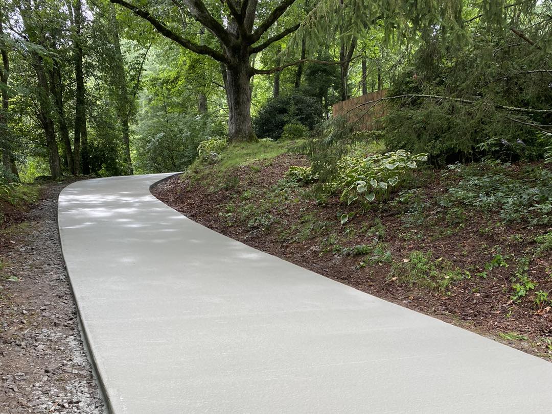Concrete Walkways in Asheville, NC