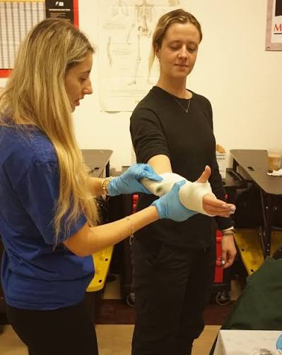 Jordyn Defalco - a Certified Athletic Trainer